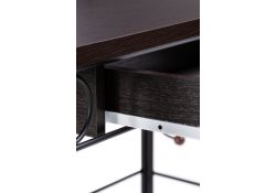 Туалетный столик Клео 3 черный / венге