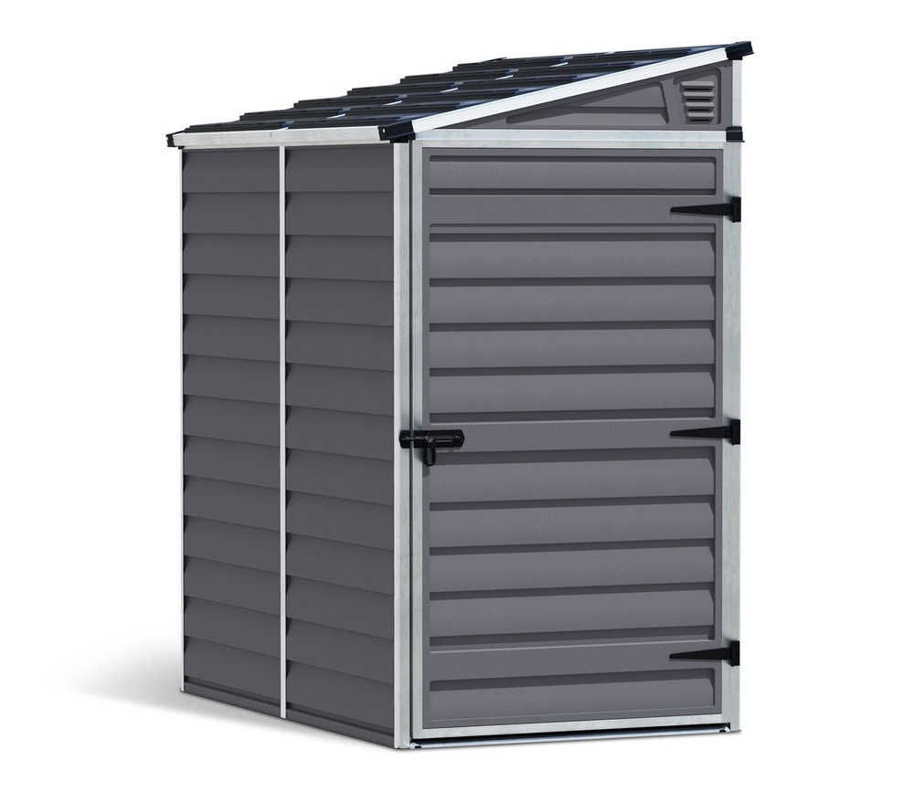 Сарай из поликарбоната Palram SkyLight Pent 4x6 grey