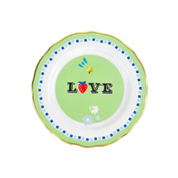 BACI MILANO Тарелка пирожковая Любовь