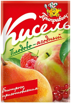 Кисель быстрого приготовления Приправыч Плодово Ягодный 110 гр. 1 шт.