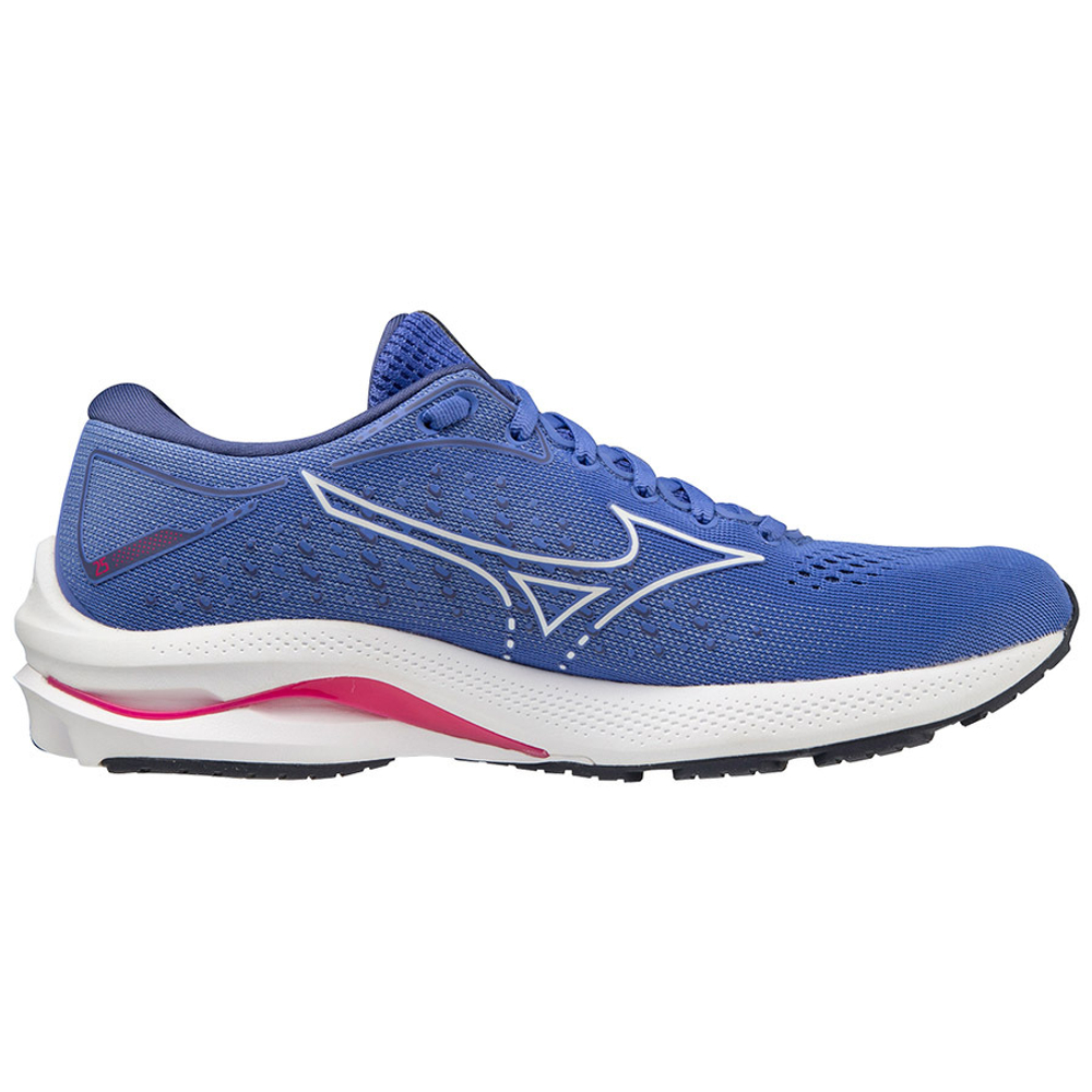 Кроссовки беговые женские MIZUNO Wave Rider 25 J1GD210300, р.UK8 (рос.41), синий