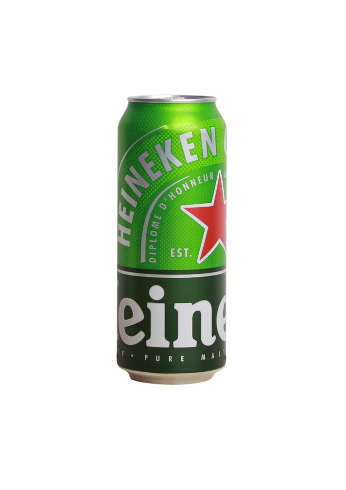 Пиво Heineken пастеризованное 5% 0,5л ж/банка