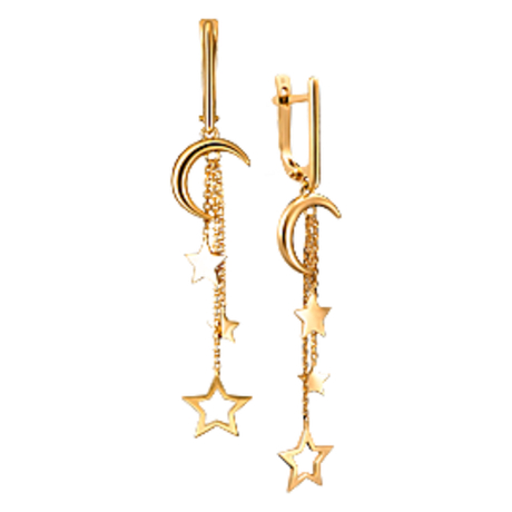 Серьги из золота