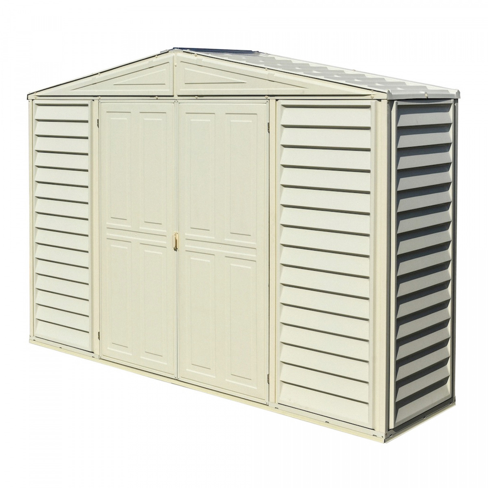 Сарай-хозблок пластиковый для дачи SidePro (84,6*318,7*233,2 см)