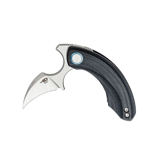 Складной нож Bestech STRELIT BG52A-1 из стали Sandvik™ 14C28N, рукоять карбон / G10 laminate