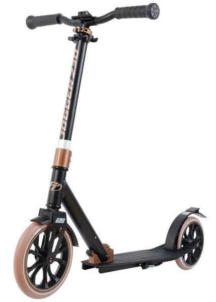 Складной самокат Jogger 230 Черно-коричневый
