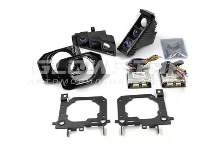 Светодиодные би-линзы Aozoom Li Auto L7  для LiXiang L7 12V (комплект)