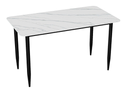 Стол Uni-Form-S2.2B SBlack/White Matt Marble