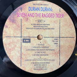 Винтажная виниловая пластинка LP Duran Duran Seven And The Ragged Tiger (Japan 1983) (Obi) Union Of The Snake