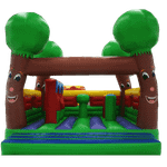 Коммерческий надувной батут "Деревья"