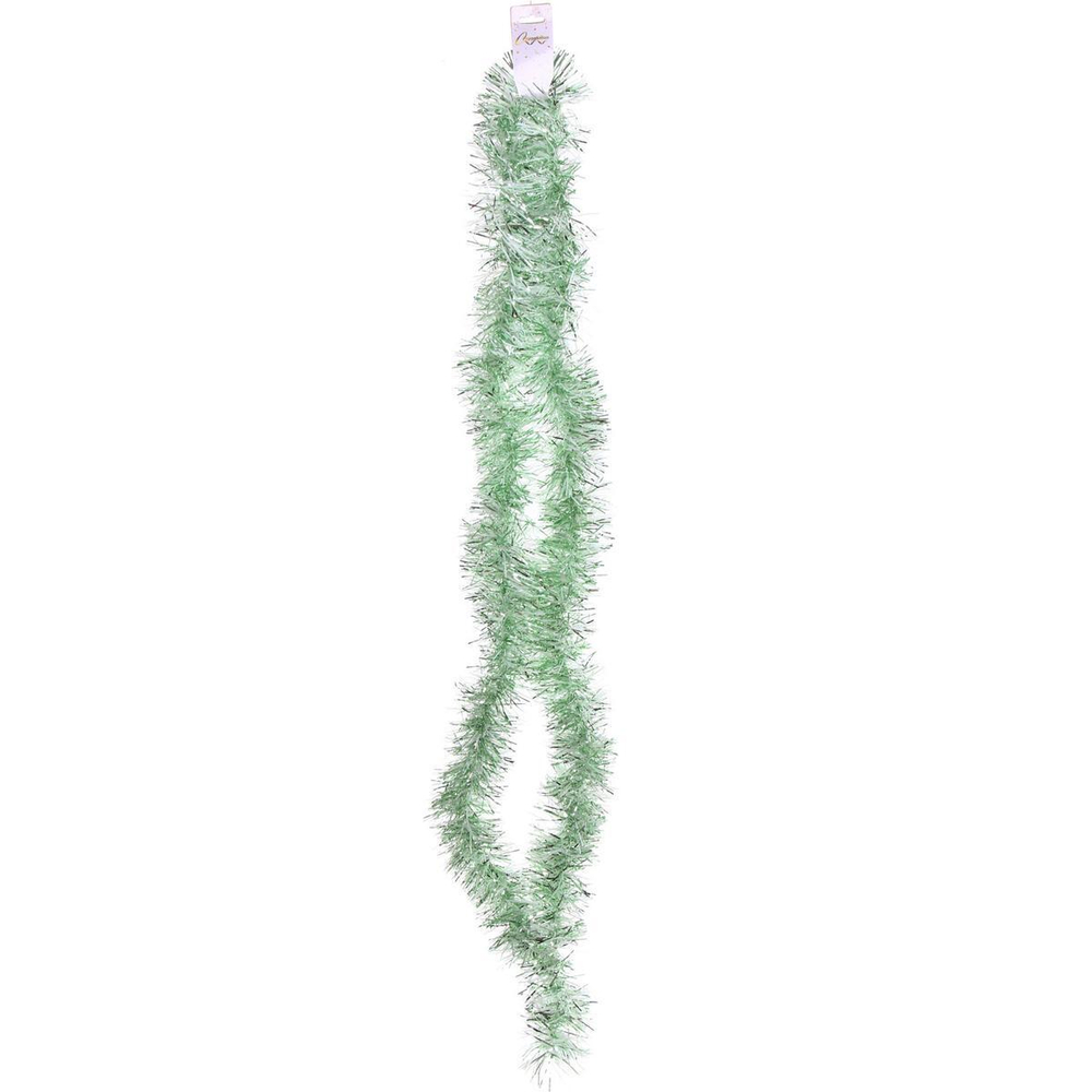 Мишура 2 м 9 см "Снежное сияние", Салатовый