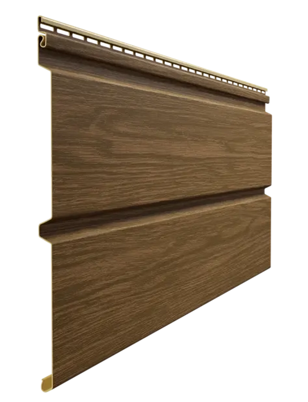 Сайдинг LUX под дерево, Брус, миндаль Döcke (Деке)