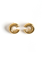 Серьги "C Shine" Gold