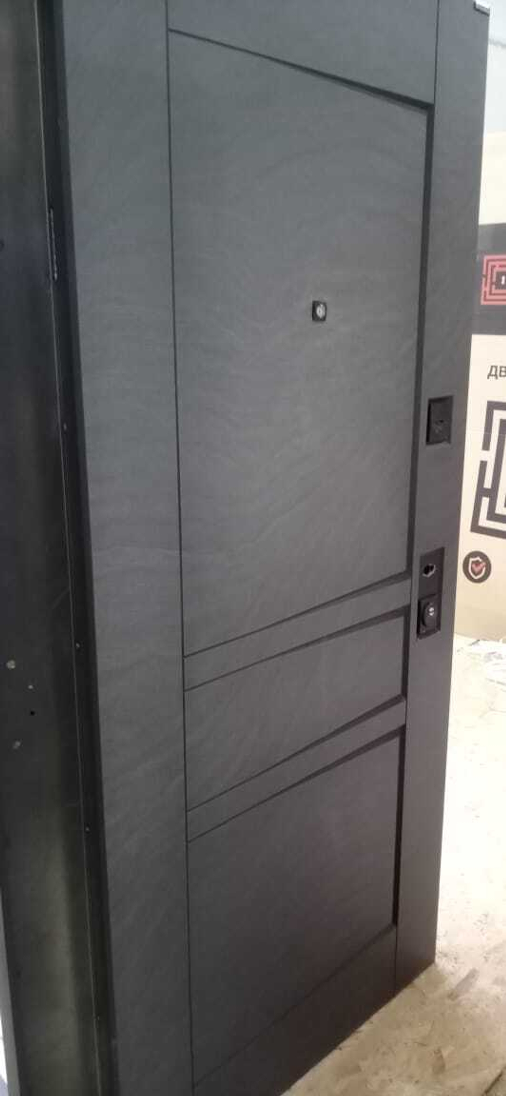 Дверь Входная Бункер BN-04 29 Дуб кантри темный