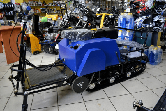 Мотобуксировщик ЛИДЕР - 3 15 л.с.