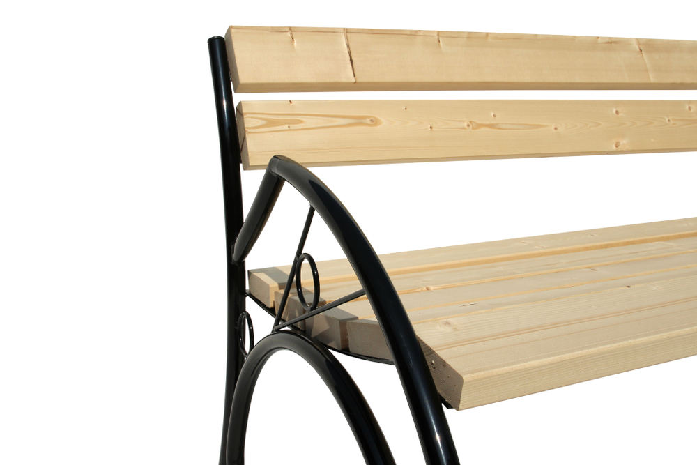 Лавочка садовая Шарики арт.НПА-01 1,5м 1 уп ( доски+стойки)