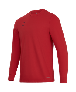 Футболка баскетбольная с длинным рукавом DIVISION PerFormDRY Pre-Match Longsleeve Jersey, красный