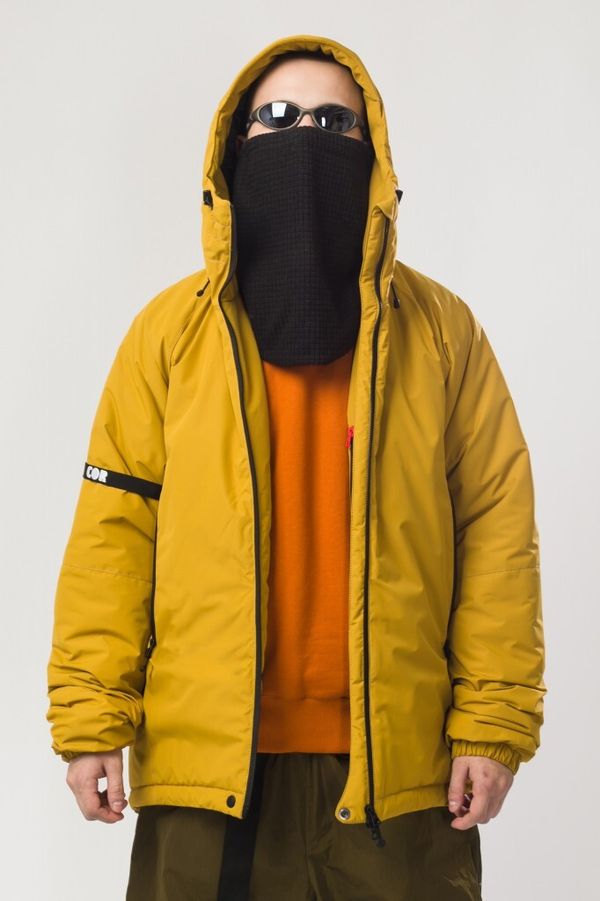 Куртка зимняя Nib 25 горчичная - фото 5