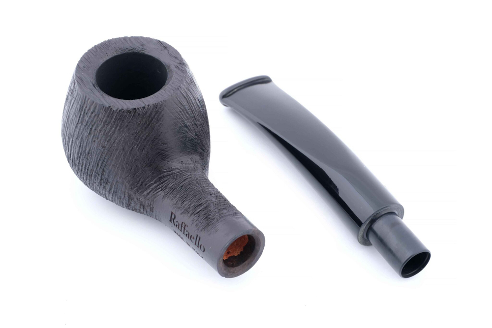 Трубка Barontini Raffaello Pettinata Black, Форма 107