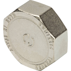 Заглушка ВР никелированная   1 1/2"