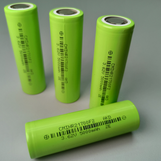 Li-ion 21700 3.7v среднетоковый INR21700 F2 5000 мАч (аналог SAMSUNG 50E)