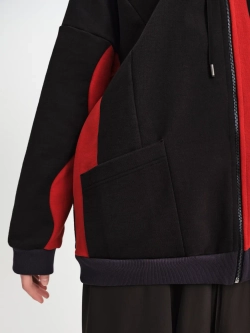 Худи из плотного футера OLA OLA