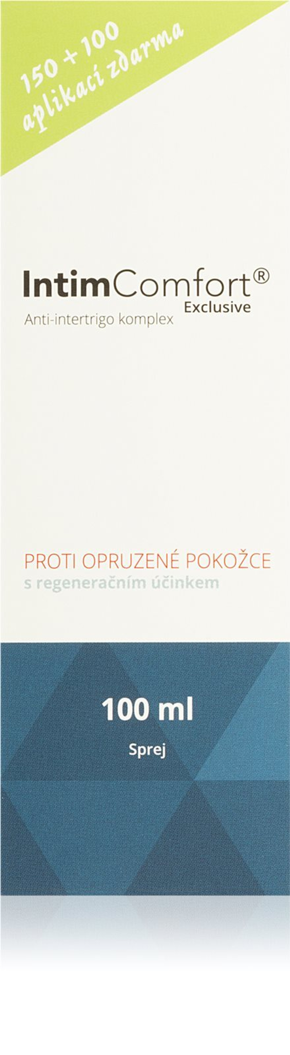 Intim Comfort Anti-intertrigo sprej - спрей для кожи от ожогов /   100  ml  / GTIN 8594059737953