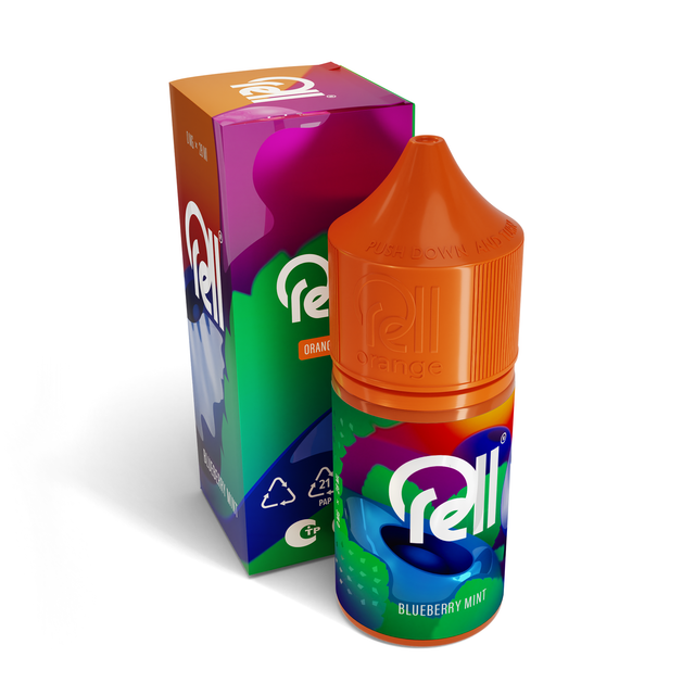 Rell Orange 28 мл - Blueberry Mint (0 мг)