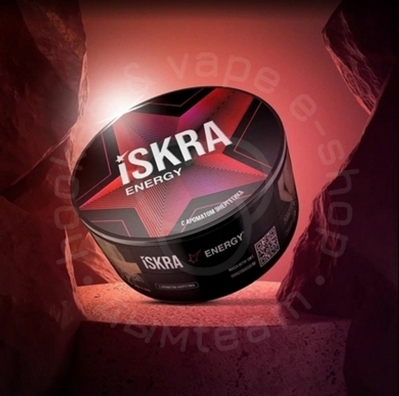 Табак для кальяна Искра (ISKRA), 100 г (Энергетик (Energy))
