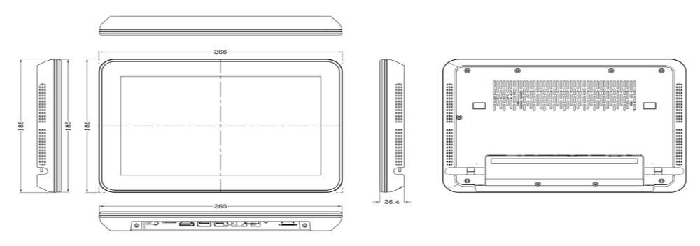 Панель управления Panel ULTRA 10″ Poe 48V