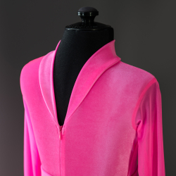 розовое платье для танцев