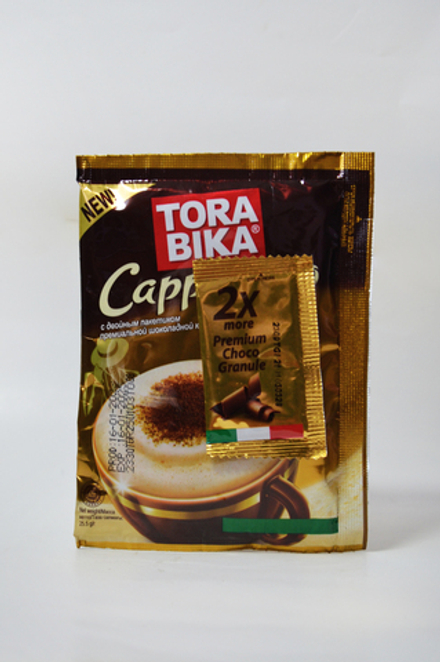 Быстрорастворимый капучино ToraBika с шоколадной крошкой, 25 г
