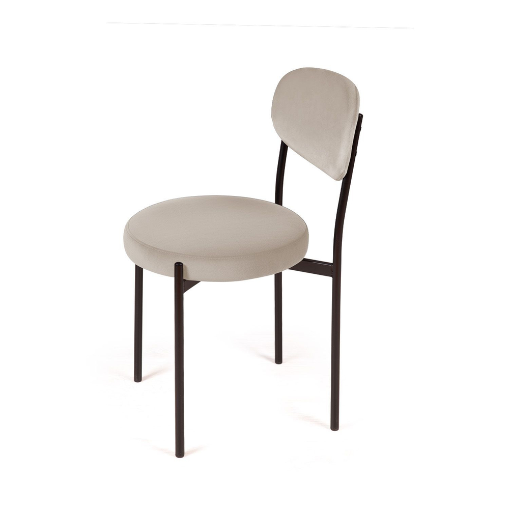 Стул Mason, бархат пепельно-бежевый 25