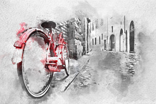 Города 1 №55 Фотообои и Фрески ручной работы