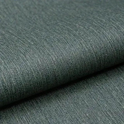 Обои винил горячего тиснения, моющиеся на флизелиновой основе Marvig Modish 1.06м х 10.05м, однотонный темно-зеленый