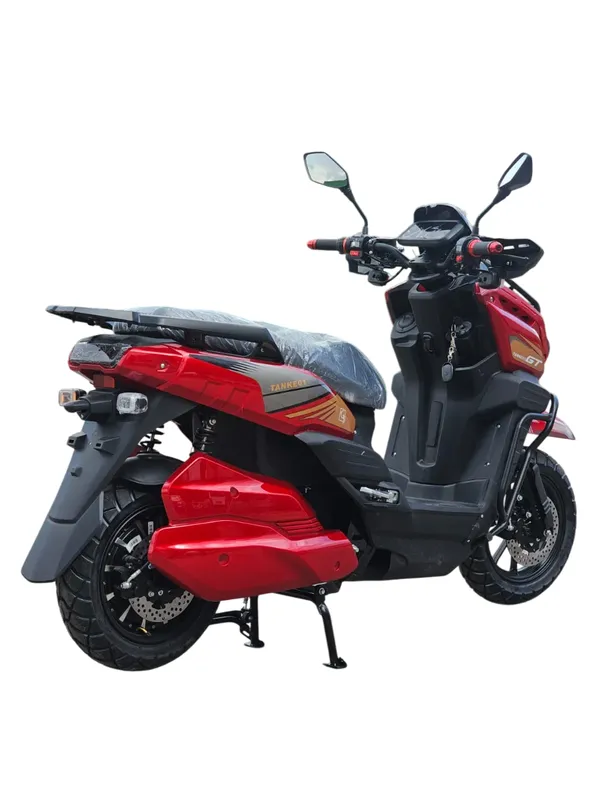 Электроскутер GT Tank 3000W (72V/30Ah) - Красный фото №7
