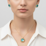 Комплект Fiore Luna, колье и серьги SG209474E-002 G