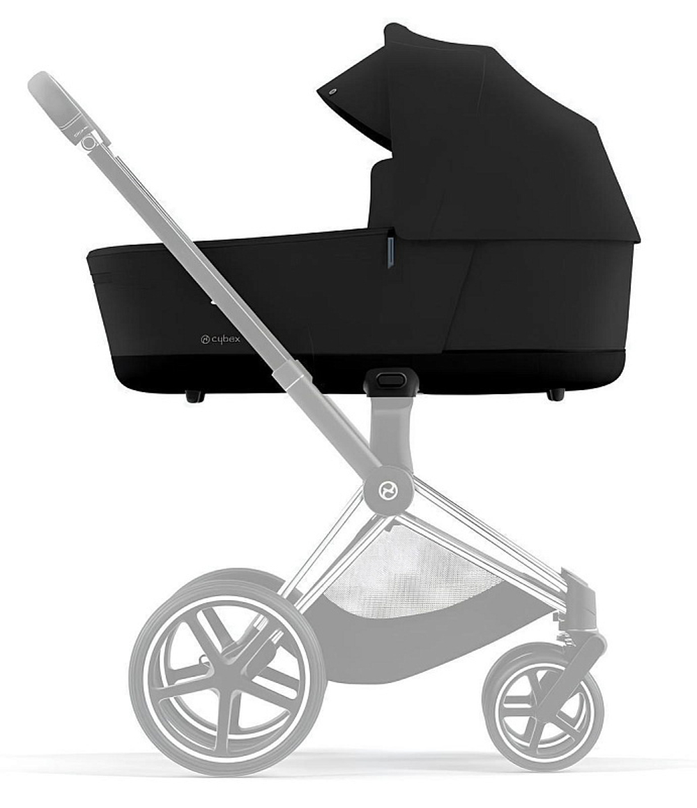 Коляска для новорожденных Cybex Priam IV Chrome Brown Stardust Black Plus