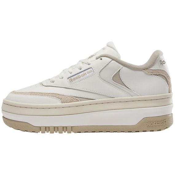 reebok Club C Series Кроссовки для скейтбординга Низкие Топ Экрю Женские