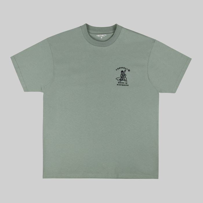 Футболка мужская Carhartt WIP Icons артикул:I033271_park - купить в магазине Дайс