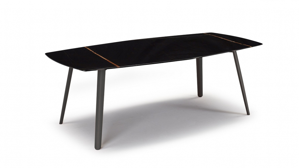 Стол мраморный Scab Design Squid M, антрацит, черный мрамор Сахара Нуар