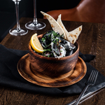 Деревянная Глубокая тарелка Art of Siberia из сибирского кедра бульоница T172