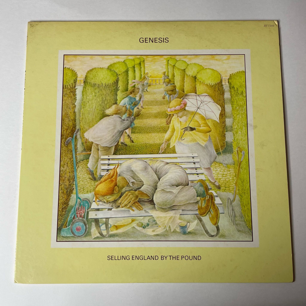 Винтажная виниловая пластинка LP Genesis Selling England By The Pound (Japan 1978) (No Obi) The Battle Of Epping Forest