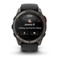 Умные часы Garmin Fenix 8 PRO, 51 мм, MicroLED, Sapphire, Carbon Gray DLC Titanium with Black/Pebble Gray Silicone Band