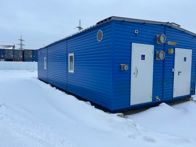 Модульная котельная установка на природном газе с резервом на дизельном топливе общей мощностью 8000 кВт (8 МВт) АМКУ-8000 Г/Д