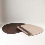 Набор из 4-х двухсторонних сервировочных салфеток drop, 33х41 см, шоколадный/бежевый