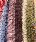 Плед ручной работы (пряжа Италия /кашемир,меринос, ангора, шелк, альпака, мохер. верблюд) р-р 120х170 см вес 900г