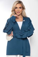 Жакет "Баттерфляй" (морская волна) Б8441 LT Collection