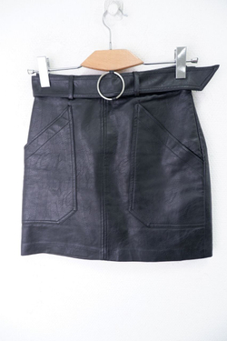 Юбка Stradivarius "под кожу" 40 размер