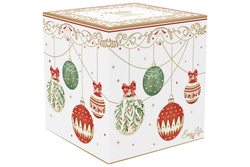 Кружка 275мл Easy Life Christmas Eve Новогодние шары белая